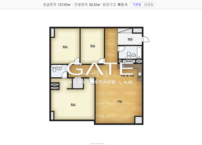 서울 강서구 등촌동 GATE 남향 트인뷰 9호선 가양역 증미역 역세권 실입주 가능 매매 매물번호 15297 사진 1
