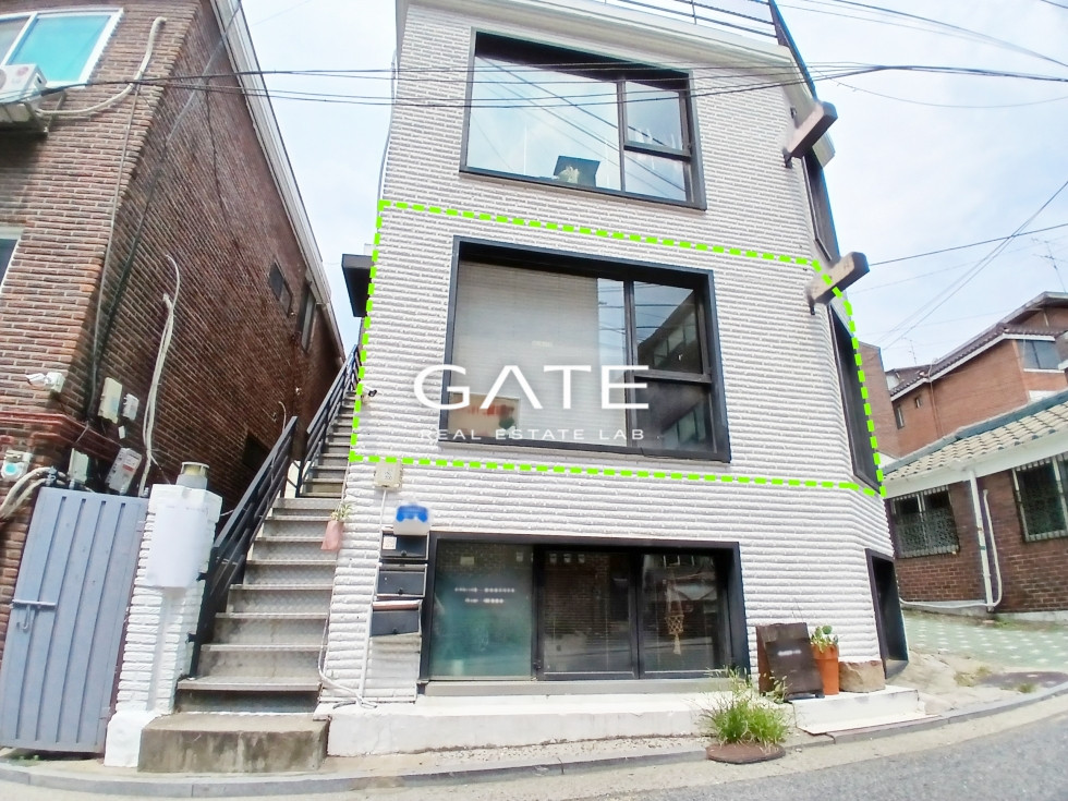 서울 마포구 당인동 GATE 상수역 인근 예쁜 화이트톤의 건물 1층 상가 월세 매물번호 13288 사진 1
